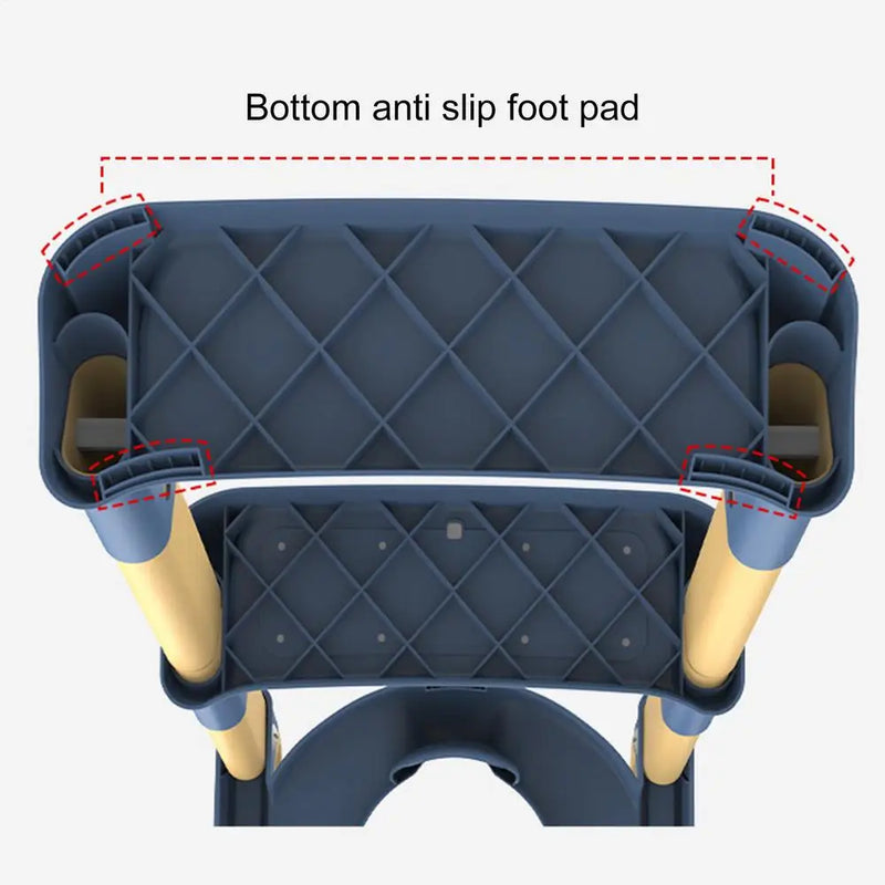 Stepped Children's Toilet Seat Multi-functional Foldable Foot Stool Baby Toilet Training Potty Ladder For Kids Boys Girls supply - PST PS Tradings