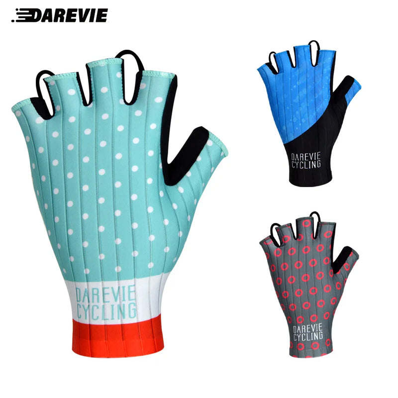 DAREVIE AERO high Speed Cycling Gloves Light Soft Breathable Cool Dry Half Finger Cycling Glove Anti Slip Bike Gloves MTB Road - PST PS Tradings