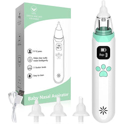 Electric Baby Nasal Vacuum Cleaner Infant Nasal Aspirator Newborn Hygiene Kit Mucus Runny Nose Inhaler Kids Healthy Care Stuff - PST PS Tradings