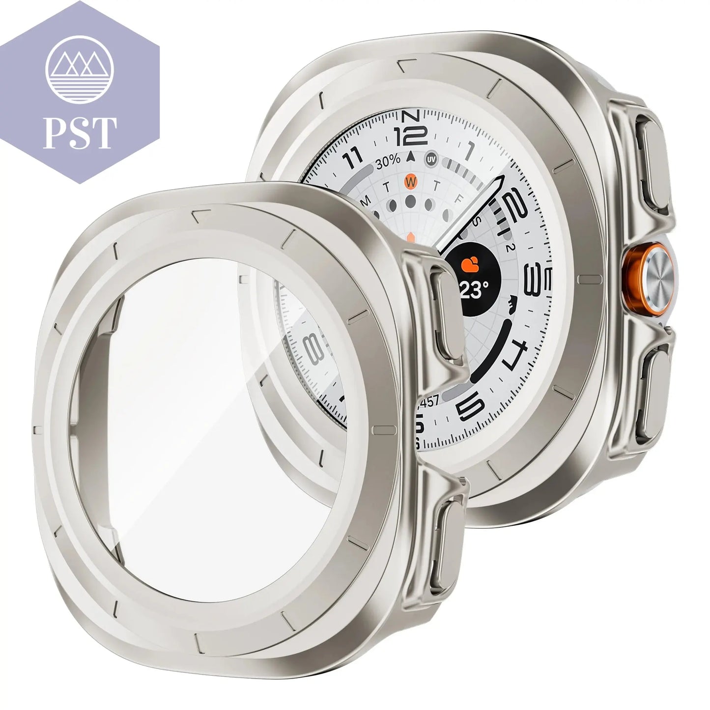 Schutzrahmen Samsung Galaxy Watch Ultra 47mm Schutzhülle PST PS Tradings Zubehör PST PS Tradings Matte-Starlight-CHINA-Galaxy-Ultra-47mm PST PS Tradings
