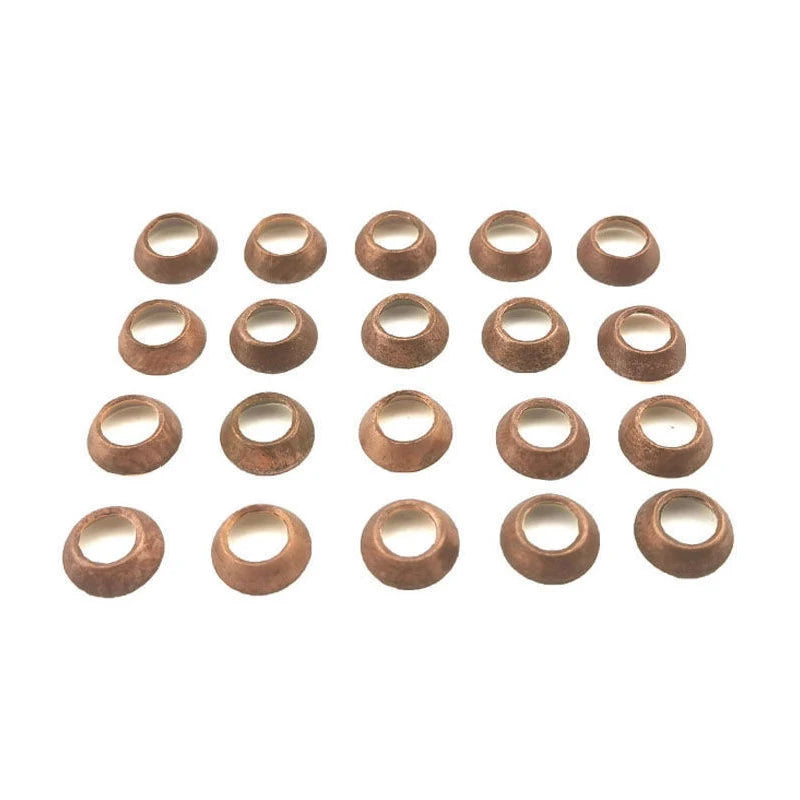 50 pcs high pressure pipe nest copper pad cone gasket for high pressure oil tube anti oil leaking gasket - PST PS Tradings