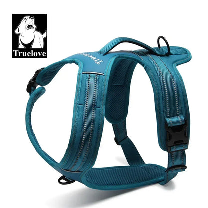 Truelove Sport Nylon Reflektierende Keine Pull Hund Harness Outdoor Abenteuer Pet Weste mit Griff xs bis xl 5 farben in lager fabrik