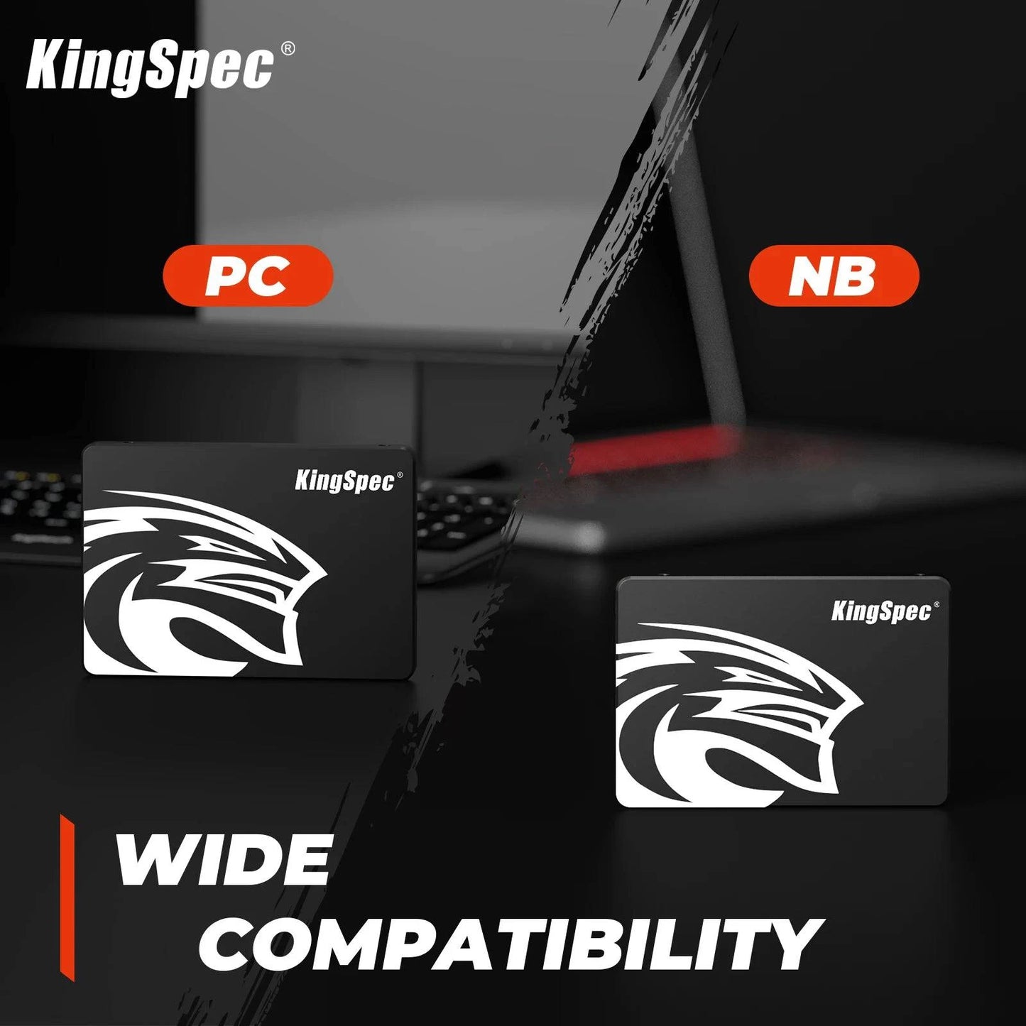 KingSpec SATA SSD 120gb 128gb 240GB 256gb 512gb 1TB 2TB SSD Hdd 2.5 Inch SATA3 SATA2 Solid State Drive for Laptop Desktop P3 P4 - PST PS Tradings