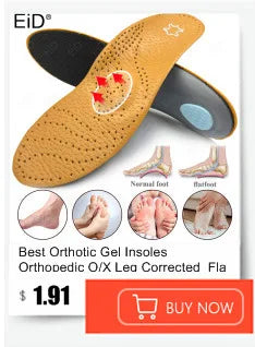 EiD Silicon Gel Insoles Foot Care for Plantar Fasciitis orthopedic Massaging Shoe Inserts Shock Absorption Shoe pad Unisex