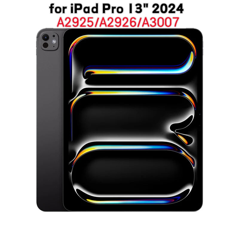 For iPad Pro 13 inches 2024 Case Ultra Thin Transparent Protective Case for iPad Air 13" 2024 Soft Silicone Cover Funda - PST PS Tradings