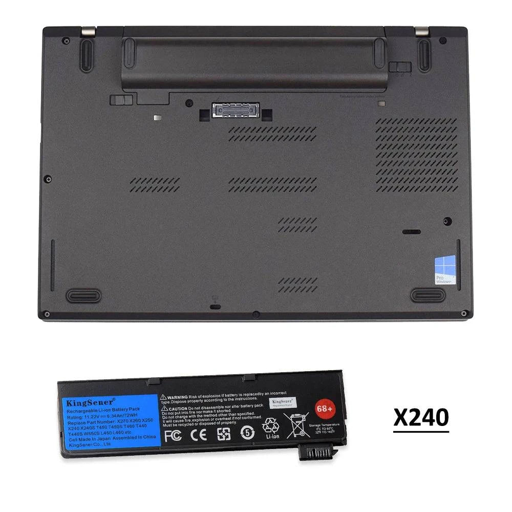 KingSener Laptop Battery for Lenovo ThinkPad X240 T440S T440 X250 X260 X270 T450S T460 T450 T450S T550 T560 45N1126 45N1127 - Property & Safety Tradings