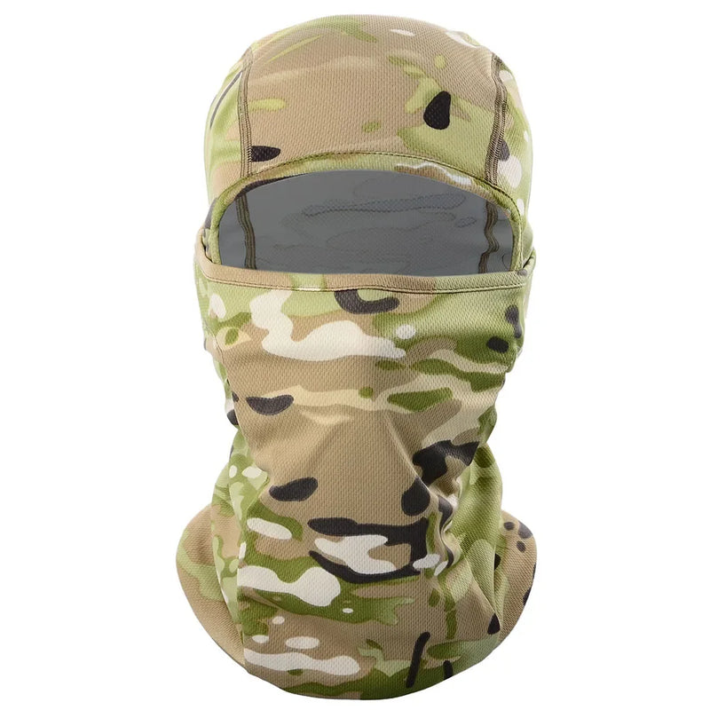 Camouflage Balaclava Full Face Breathable Full Face Scarf Mask Hiking Cycling Hunting Bike Head Cover Tactical Airsoft Cap Men - PST PS Tradings