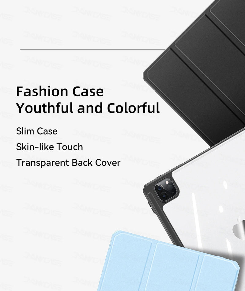 For iPad Air 5/4 10.9 Case 2021 Pro 11 Mini 6 8.3in 2019 10.2 7/8/9th Generation Case 2018 9.7 5/6th 2022 10th Cover - PST PS Tradings