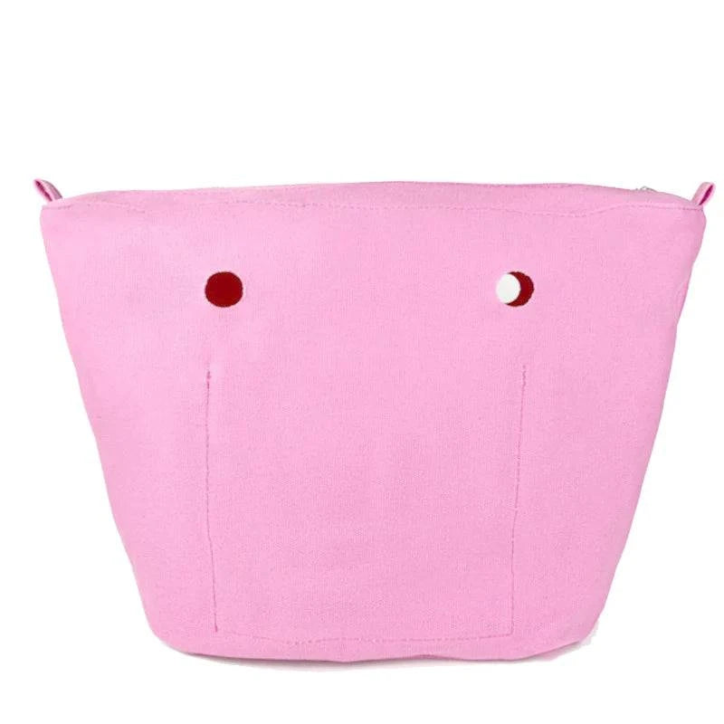 New Classic Size Solid waterproof Insert Inner Lining Insert Zipper Pocket for Obag O Bag handbag Silicone package accessories - PST PS Tradings