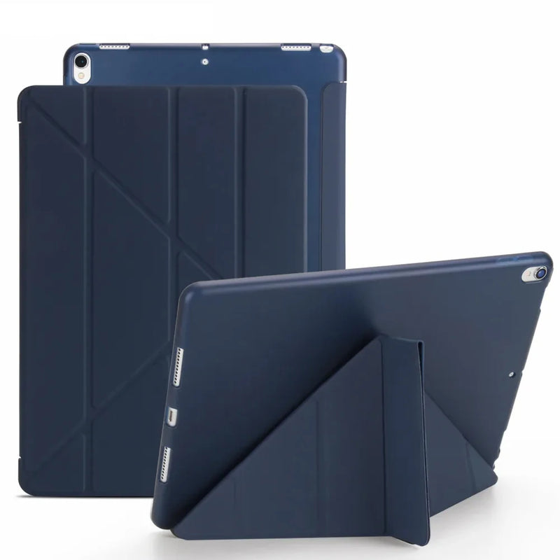 For iPad Pro 10 5 Case A1701 A1709 PU Leather Soft Smart Cover Cases for iPad Air 3 2019 A2152 A2123 - PST PS Tradings