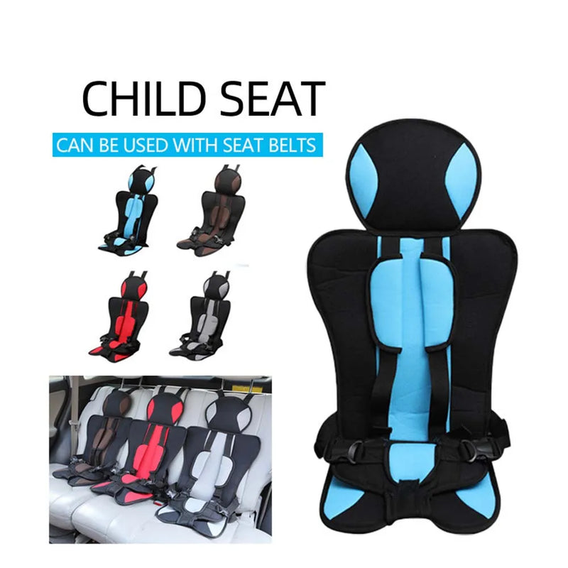 Car Child Safety Seat Simple Portable Baby Cushion Models Universal Seat Belt Fixed Baby Seat Cushion - PST PS Tradings