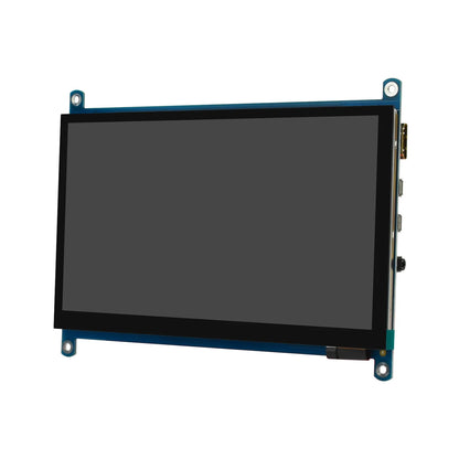 7 Zoll QLED kapazitiver Touchscreen für RPI Raspberry Pi 3 Modell B 3B 4 5 Zero 2 W Zubehör Display Monitor Starter Kit