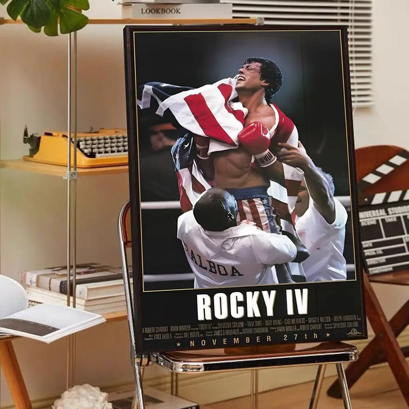 R-Rocky Classic Movie Good Quality Prints and Posters Whitepaper Sticker DIY Room Bar Cafe Aesthetic Art Wall Painting - PST PS Tradings