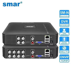 Smar 5 in 1 CCTV Mini DVR TVI CVI AHD CVBS IP Camera Digital Video Recorder 4CH 8CH 5M-N AHD DVR 5MP NVR Security System Onvif - Property & Safety Tradings