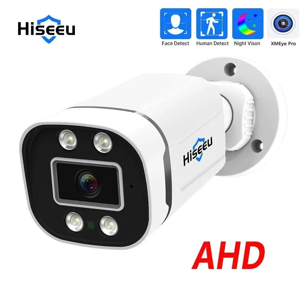 Hiseeu 1080P AHD Bullet Camera Outdoor Security Waterprrof Motion Detect  2MP Analog CCTV Camera 20M Infrared Night Vision XMeye - PST PS Tradings