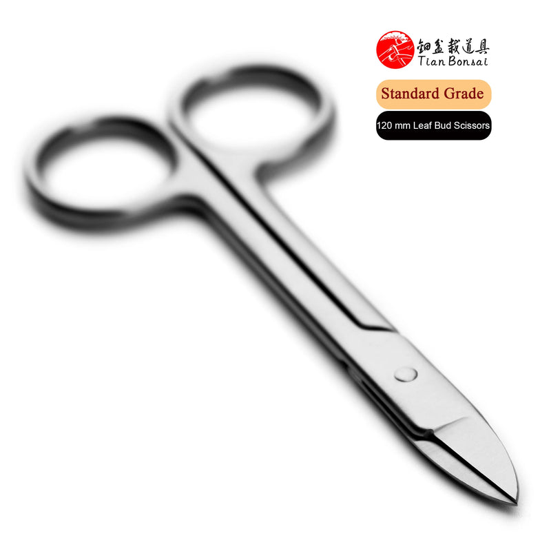 Standard Grade Bonsai Tools 120 mm Leaf Bud  Scissors Leaves Shear Branch Scissors 3Cr13 Alloy Steel 120 Mm