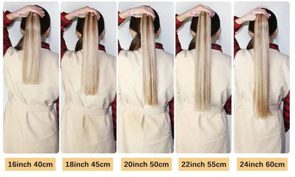 U Tip Fusion Hair Extensions Blonde Natural Real Human Hair Extensions 1.5cm Keratin Hair Capsules 50pcs 30g 40g 50g 12-24inch - Property & Safety Tradings