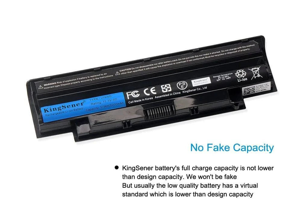 KingSener  J1KND Laptop Battery for DELL Inspiron N4010 N3010 N3110 N4050 N4110 N5010 N5010D N5110 N7010 N7110 - Property & Safety Tradings