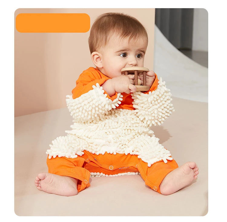 Spring Infant Baby Boy Girl Rompers Newborn Baby Jumpsuit Mop Boys Girls Baby Crawl Solid Baby Girls Clothes Rompers - PST PS Tradings