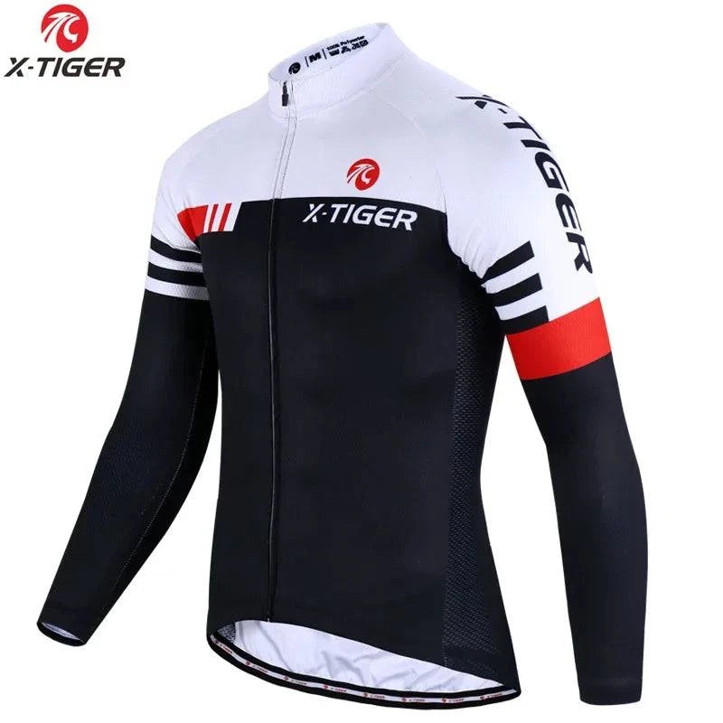 X-TIGER Top Quality Cycling Jersey Long Sleeve MTB Bicycle Cycling Clothing Mountain Bike Sportswear Cycling Clothes - Property & Safety Tradings