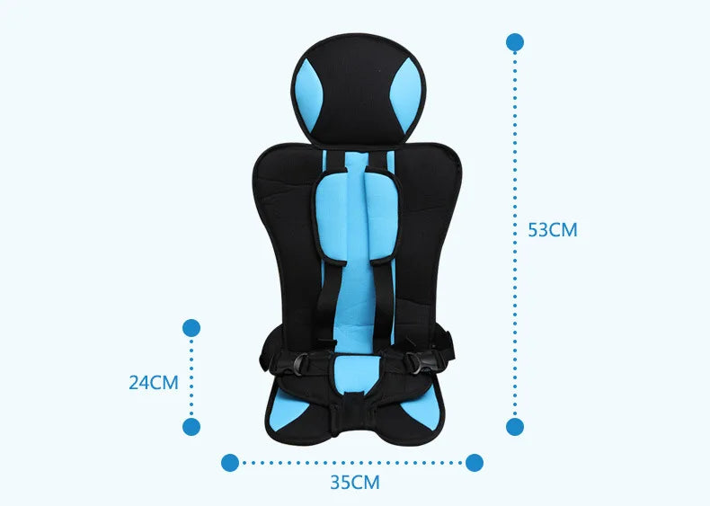 Car Child Safety Seat Simple Portable Baby Cushion Models Universal Seat Belt Fixed Baby Seat Cushion - PST PS Tradings