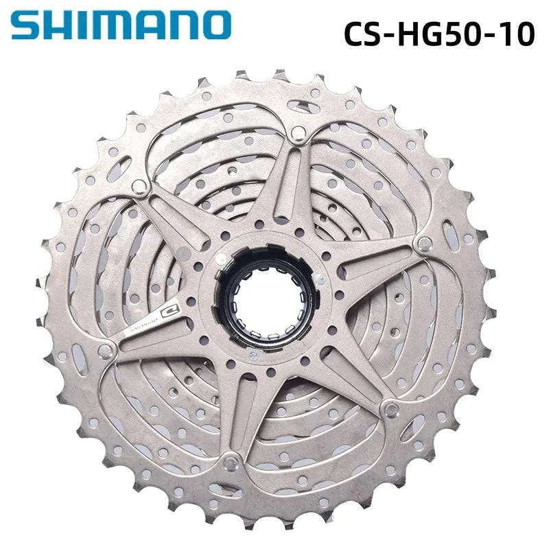 Shimano CS HG500 10 Speed Road Bicycle Cassette Sprocket For 10s 10v 12-28T 11-25/32T/34T 36T Freewheel Road Bike Accessories - Property & Safety Tradings