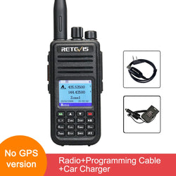 Retevis RT3S Walkie Talkie DMR Радио UHF VHF Цифровая любительская радиостанция 5 Вт Дальнего действия Любительские радиостанции Рации Профессиональный GPS