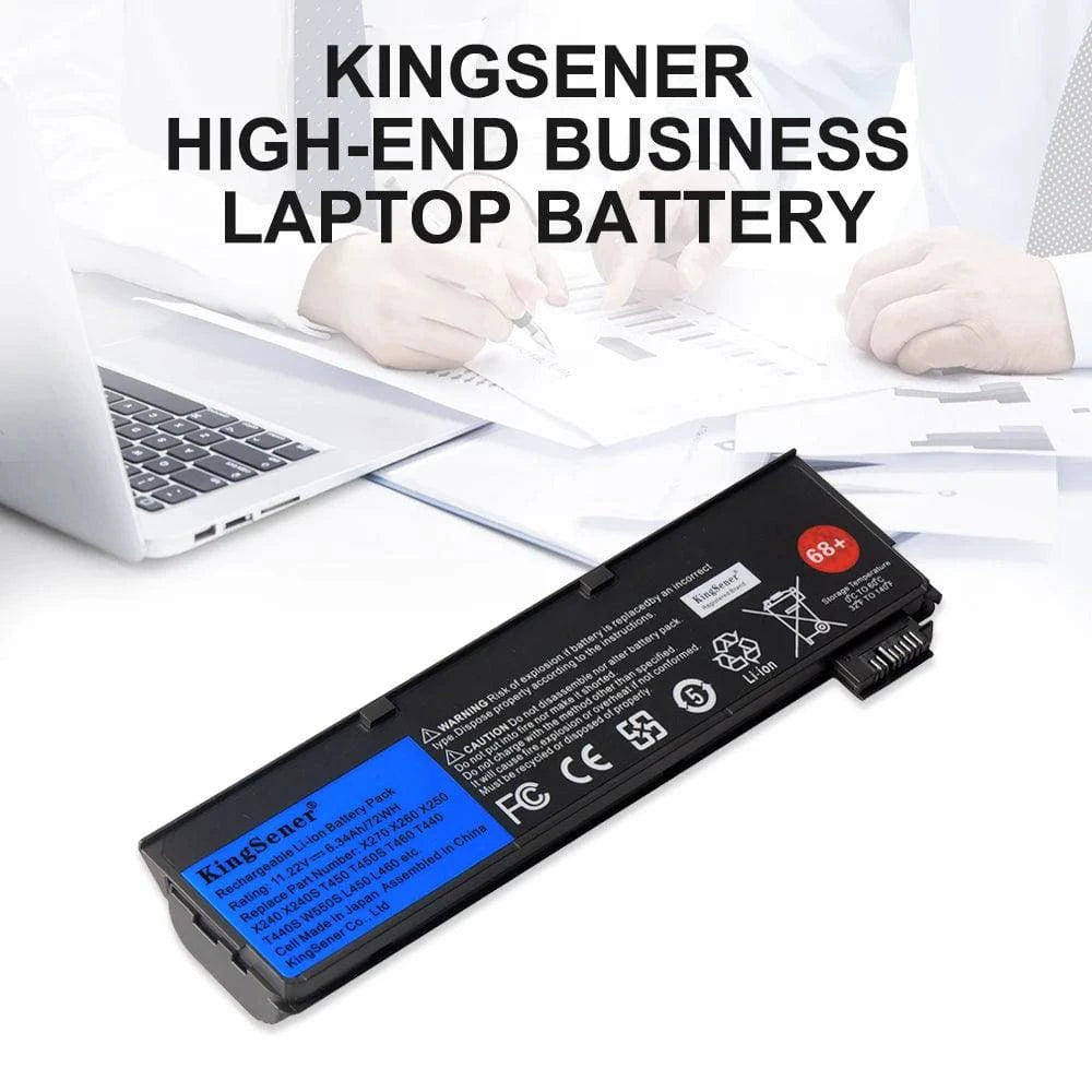 KingSener Laptop Battery for Lenovo ThinkPad X240 T440S T440 X250 X260 X270 T450S T460 T450 T450S T550 T560 45N1126 45N1127 - Property & Safety Tradings