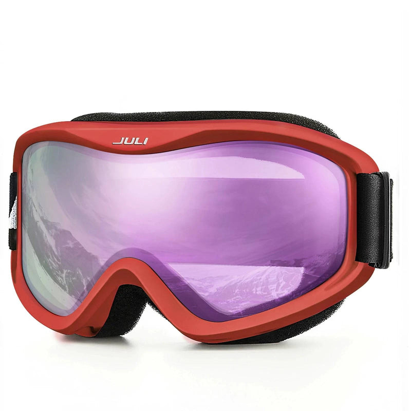 MAXJULI Brand Professional Ski Goggles Double Layers Lens Anti-fog UV400 Ski Glasses Skiing Men Women Snow Goggles - Property & Safety Tradings