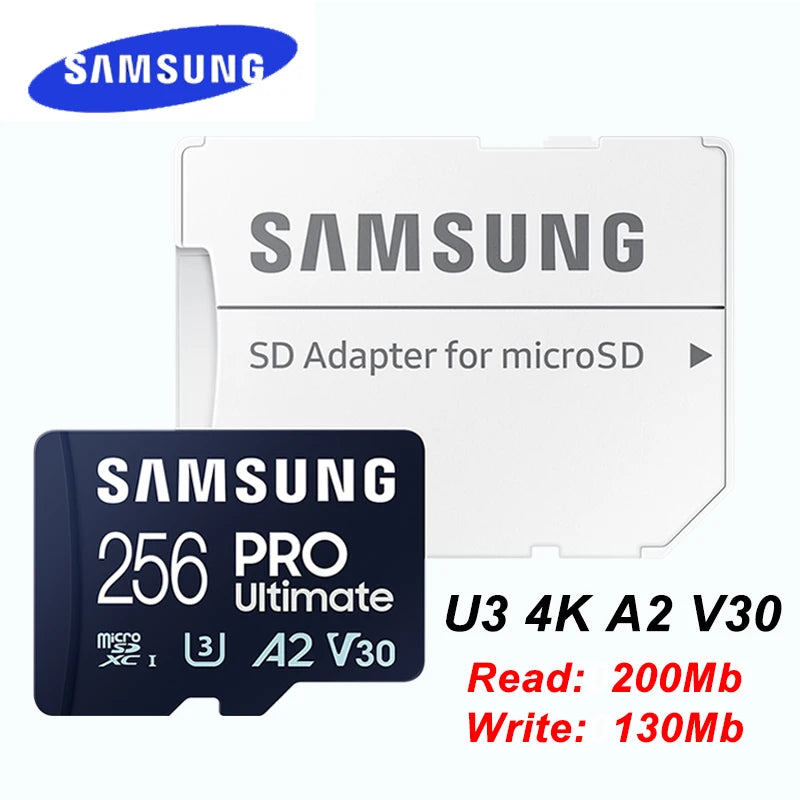 SAMSUNG EVO Plus Micro SD Card 128GB 64GB 512GB 256GB Micro SD Pro Plus Flash Memory Card SD Memory U1 U3 4K Microsd TF Cards