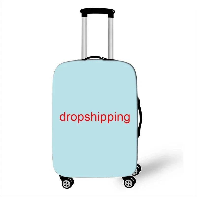 Customize Your Image / Name / Logo Luggage Cover Travel Accessories Elastic Suitcase Protective Covers Anti-dust Case Cover - PST PS Tradings