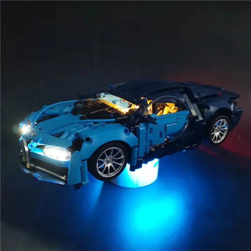 1:14 Technical Super Racing Car Building Blocks Compatible 42083 With Led Light Sports Technique Vehicle Bricks Toy For Kid Gift - Property & Safety Tradings