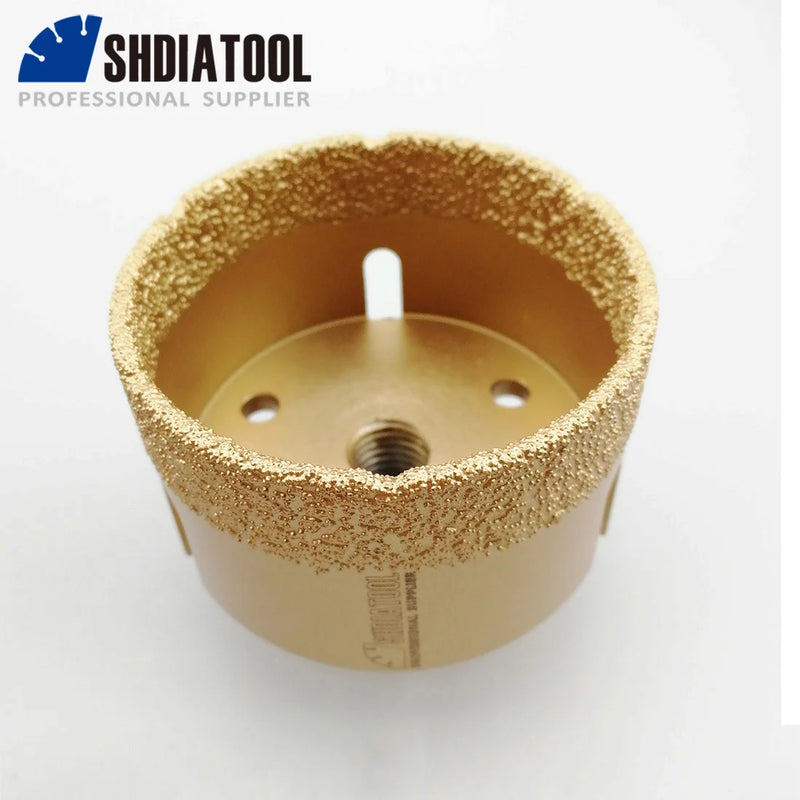 SHDIATOOL 1pc Diamond Drilling Crown Core Bits Ceramic Tile M14 Thread Hole Saw Marble Porcelain Stoneware Drill Bit Dia6-115mm