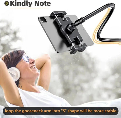 Flexible Long Arm Tablet Stand Holder for Bed Desk 5-11’’ Phone Tablet Support for Xiaomi Huawei Samsung Teclast IPad Tab Stand - Property & Safety Tradings