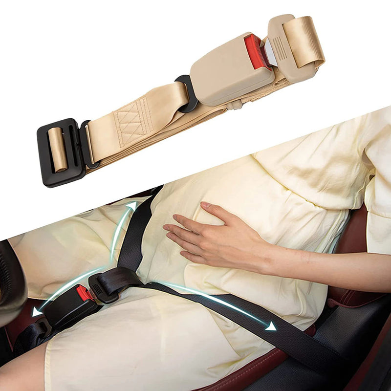 Car Seat Safety Belt for Pregnant Woman Maternity Moms Belly Unborn Baby Protector Adjuster Extender Kit Automotive Accessories - PST PS Tradings