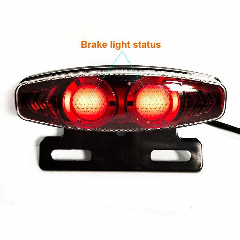 EBKE Ebike Electric Bicycle Frontlight Rearlight Turn Signal Brakelight Set 24V 36V 48V 52V For Mountain City Folding Road Bike - Property & Safety Tradings