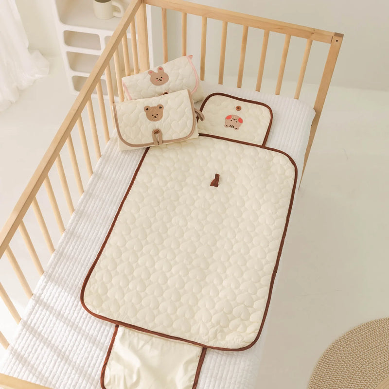 Foldable Portable Diaper Changing Pad Waterproof Baby Infant Diaper Urine Mat for Newborn Simple Bedding Changing Cover Pad - PST PS Tradings