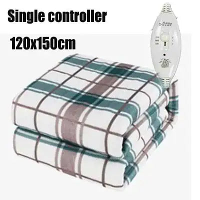 Electric Heating Blanket Automatic Thermostat Warmer Bed Mattress EU Plug 220V Electric Heated Carpets Mat Pad - PST PS Tradings