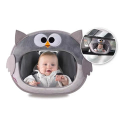 Cute Owl Child Safety Seat Rearview Mirror Cartoon Animal Car Seat Sight Glasses Car Rear Seat Child Safety Mirror - PST PS Tradings