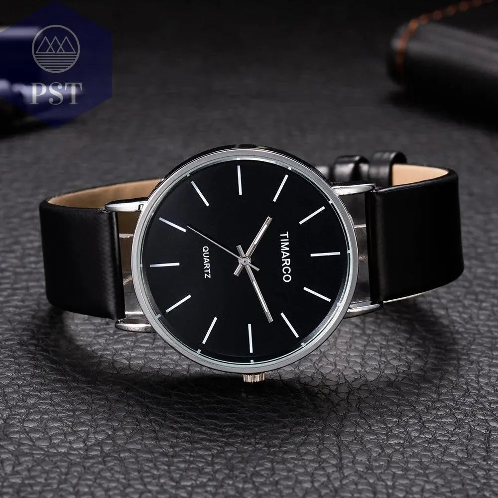 Simple Style White Leather Watches Women Fashion Watch Minimalist Ladies Casual Wrist Watch Female Quartz Clock Reloj Mujer 2023 - PST PS Tradings