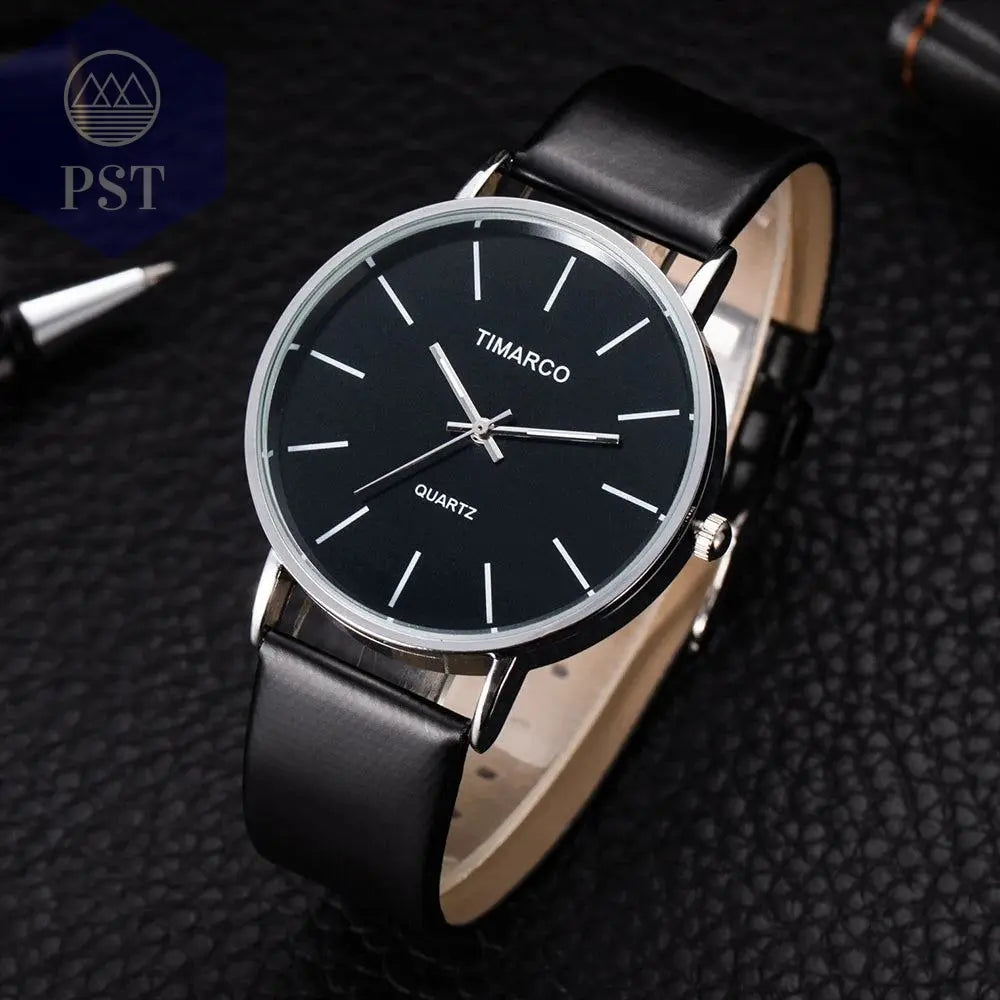 Simple Style White Leather Watches Women Fashion Watch Minimalist Ladies Casual Wrist Watch Female Quartz Clock Reloj Mujer 2023 - PST PS Tradings