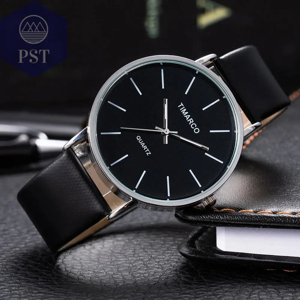 Simple Style White Leather Watches Women Fashion Watch Minimalist Ladies Casual Wrist Watch Female Quartz Clock Reloj Mujer 2023 - PST PS Tradings