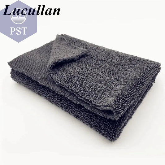 Special For Car Care Quick Detail Wax Buffing/Polishing 40X40CM Grey Cloth Microfiber Cobra Edgeless Towel - PST PS Tradings