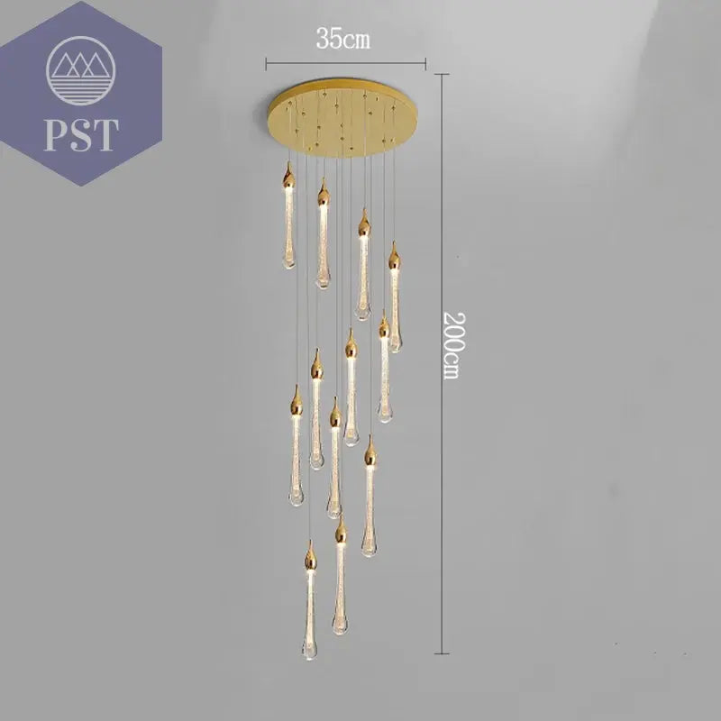 Stilvolle Pendelleuchte Deckenleuchter für Ihr Zuhause Beleuchtung PST PS Tradings Pendelleuchte PST PS Tradings 12-heads-RC-remote-dimming PST PS Tradings