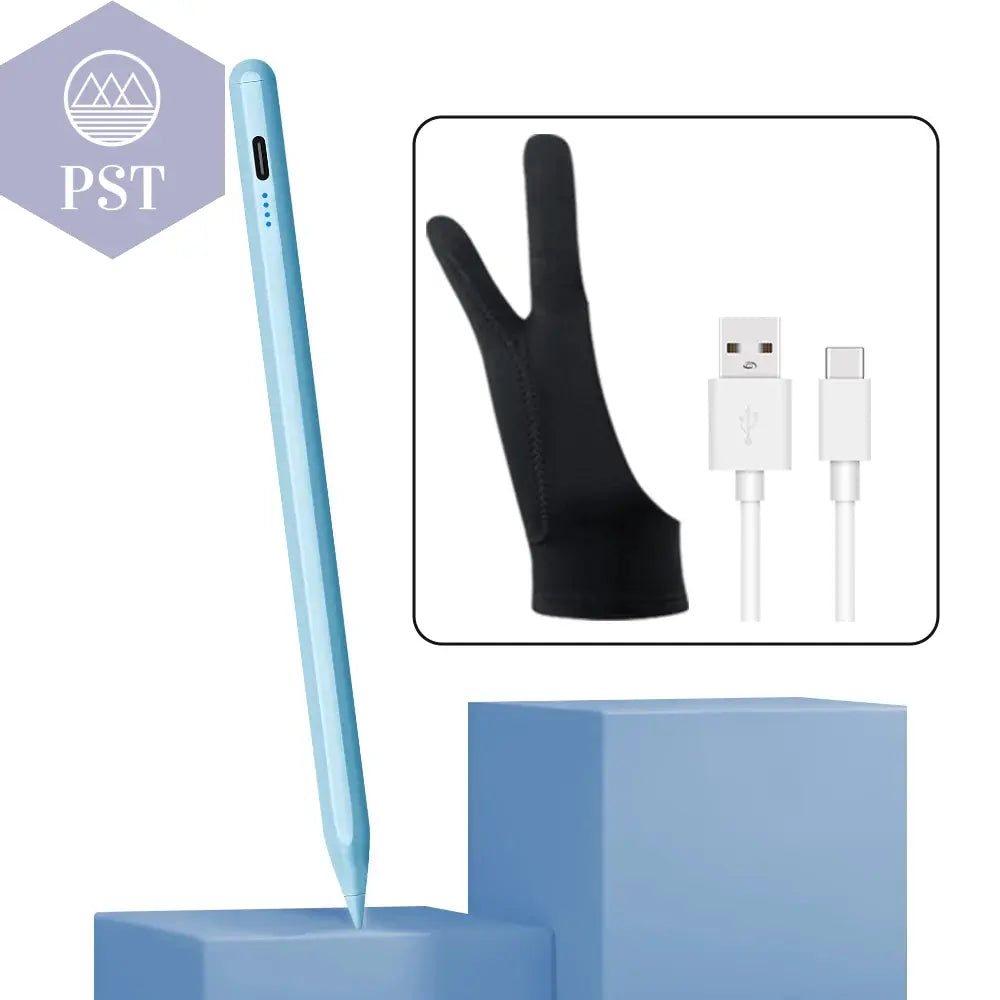 Stylus Stift Tablet Handy Touch Stift Android Ios Windows Ipad Tab Tablet Zubehör Apple Universal Stylus Pen PST PS Tradings  PST PS Tradings Blue-And-Glove PST PS Tradings