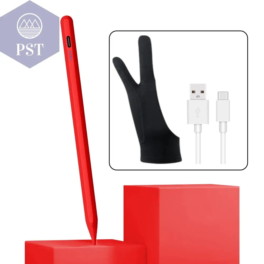 Stylus Stift Tablet Handy Touch Stift Android Ios Windows Ipad Tab Tablet Zubehör Apple Universal Stylus Pen PST PS Tradings  PST PS Tradings Red-And-Glove PST PS Tradings