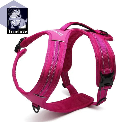 Truelove Sport Nylon Reflektierende Keine Pull Hund Harness Outdoor Abenteuer Pet Weste mit Griff xs bis xl 5 farben in lager fabrik       PST PS Tradings