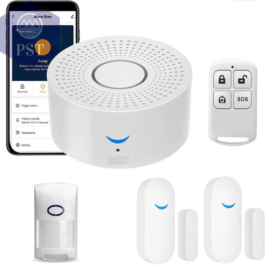 Tuya Wifi Smart Home Alarm System 433 Mhz Einbrecher Sicherheit Alarm Sirene Smart Leben App Control Wireless Home Alarm Kits PST PS Tradings  PST PS Tradings F PST PS Tradings Tuya Wifi Smart Home Alarm System 433 Mhz Einbrecher Sicherheit Alarm Sirene Smart Leben App Control Wireless Home Alarm Kits