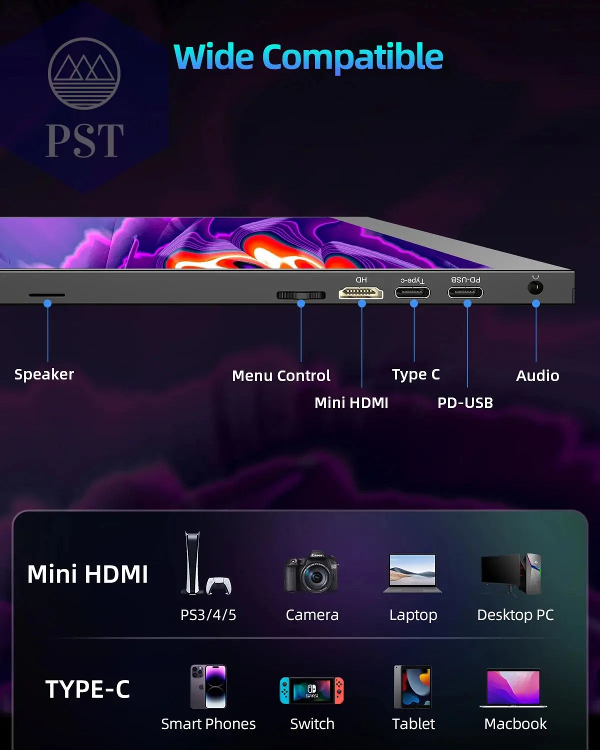 UPERFECT 2K 144Hz Portable Monitor 18" 100%DCI-P3 HDMI Computer Display Matte IPS Eye Care Laptop Second Screen for Mac PC Phone PST PS Tradings  PST PS Tradings  PST PS Tradings UPERFECT 2K 144Hz Portable Monitor 18" 100%DCI-P3 HDMI Computer Display Matte IPS Eye Care Laptop Second Screen for Mac PC Phone