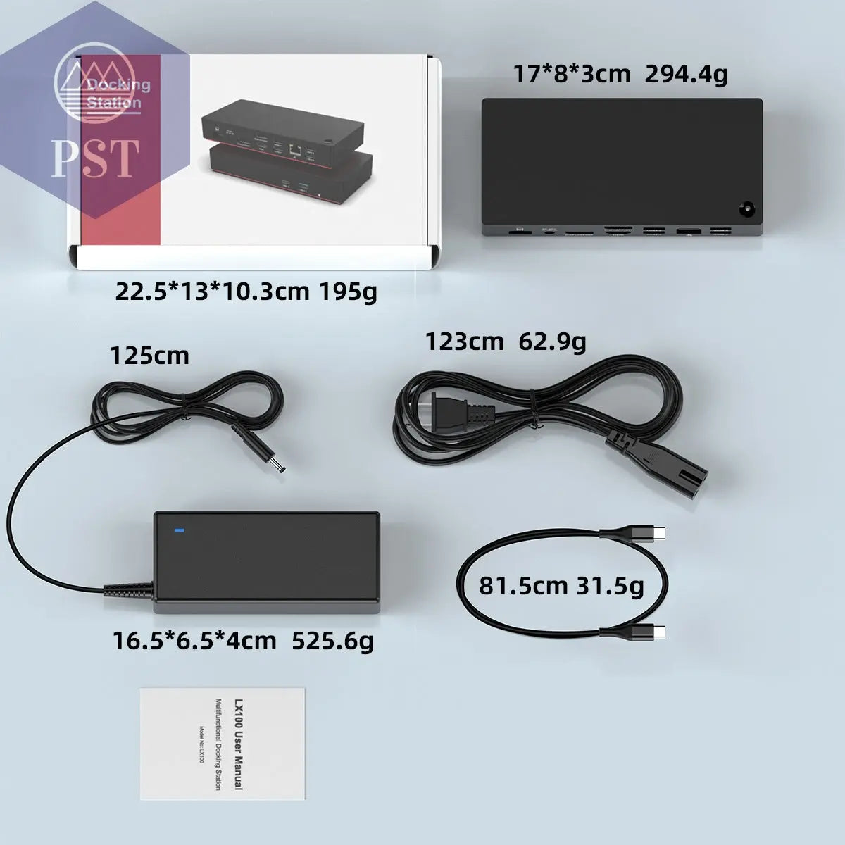 USB HUB Docking Station USB-C USB 3.0 HDMI 4k PST PS Tradings Zubehör PST PS Tradings  PST PS Tradings